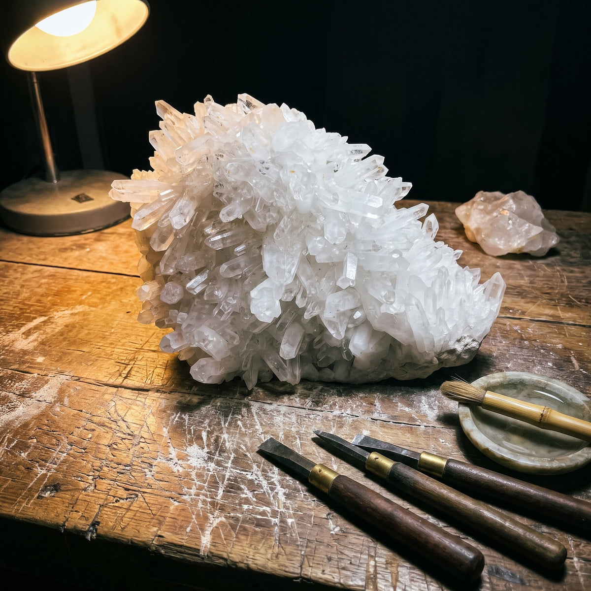 Clear Quartz Crystal Cluster – 12.4 kg — craft