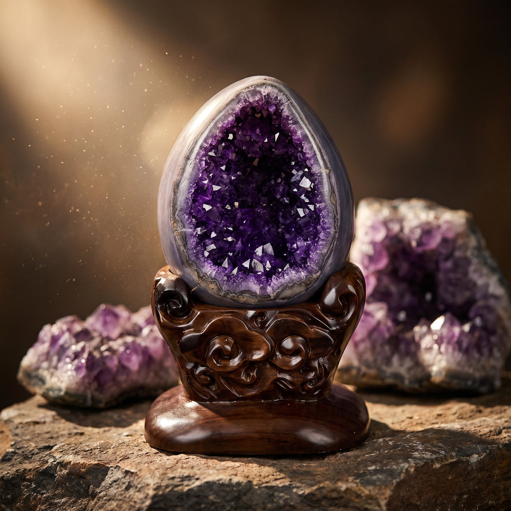 Amethyst Amethyst Geode – Holding a Room — hero view