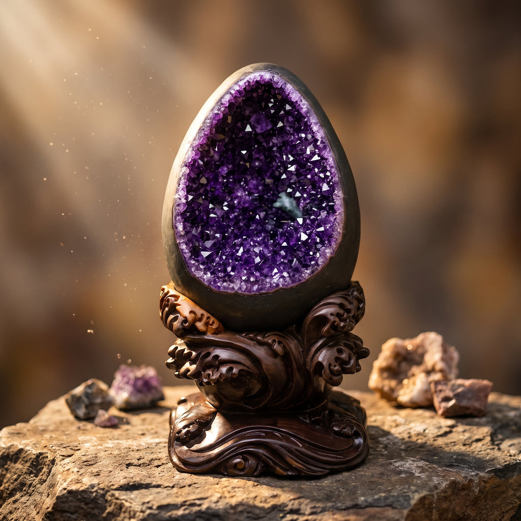 Amethyst Amethyst Geode – Holding a Room — hero view