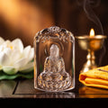 Clear Quartz Buddha Pendant – Protection & Calm — hero view