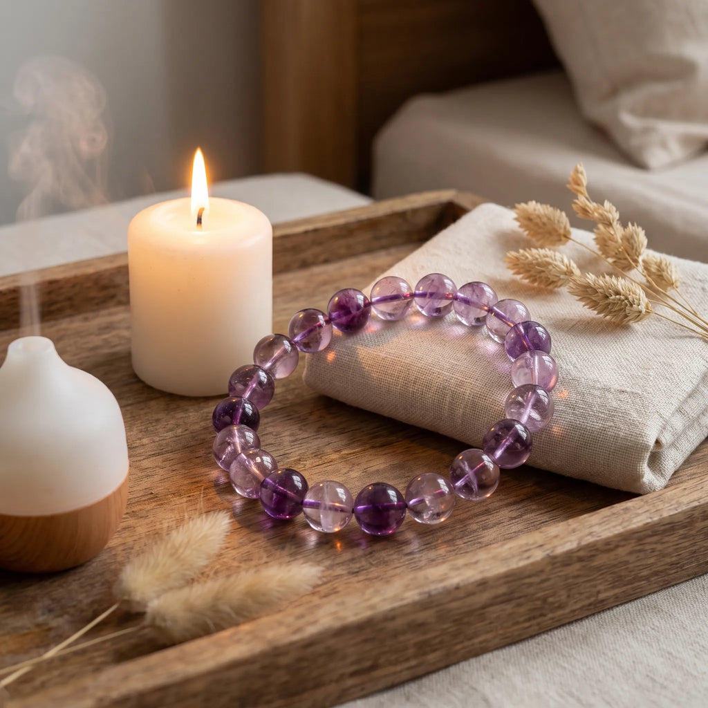 Amethyst bracelet, alternate angle 6 — EneraField