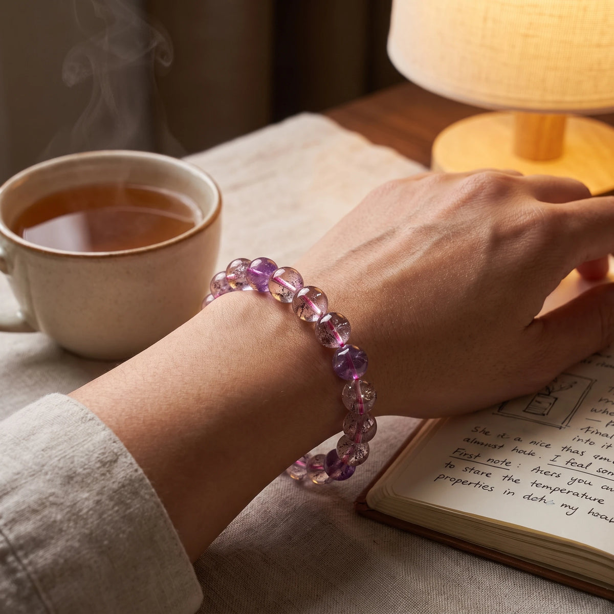 7 Chakra bracelet, alternate angle 4 — EneraField