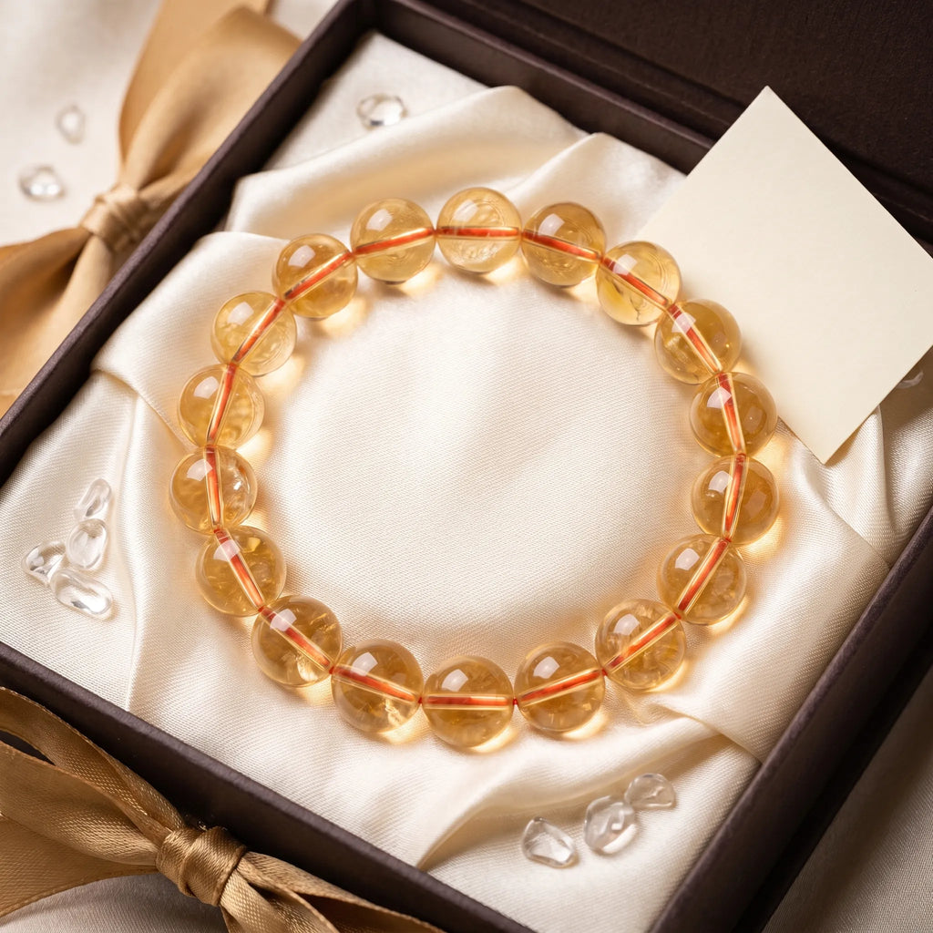 Citrine bracelet, alternate angle 7 — EneraField