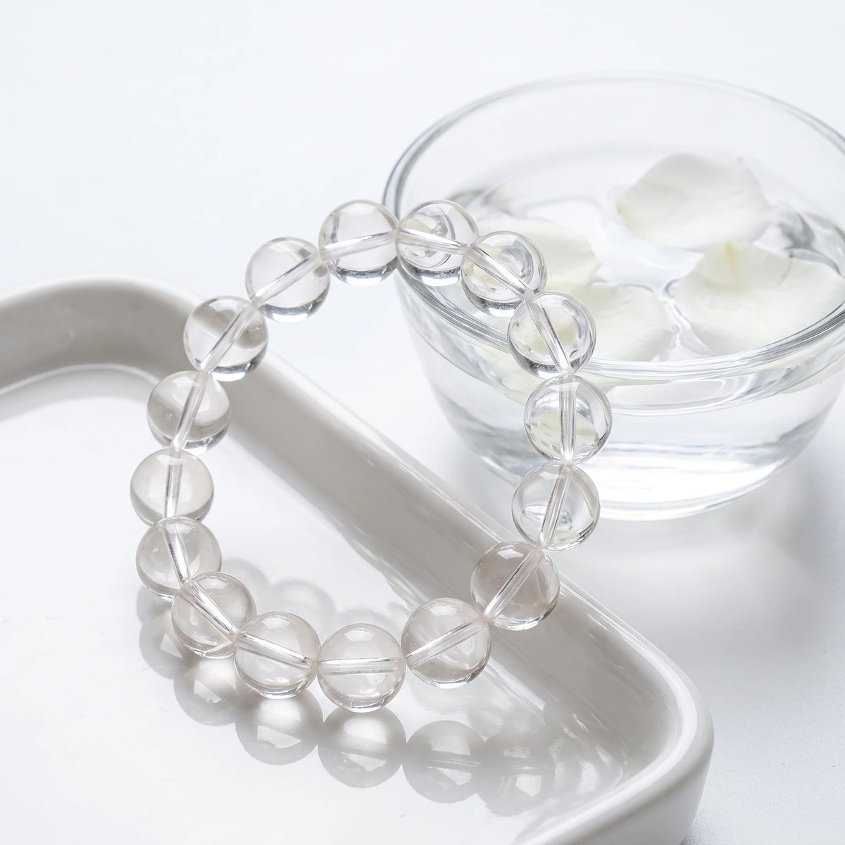 Clear Quartz bracelet, alternate angle 3 — EneraField