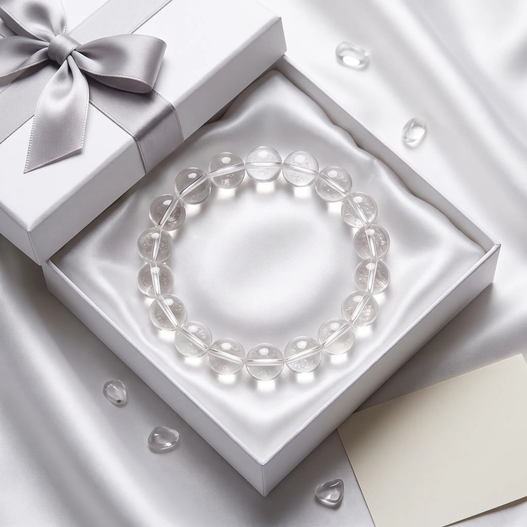 Clear Quartz bracelet, alternate angle 7 — EneraField