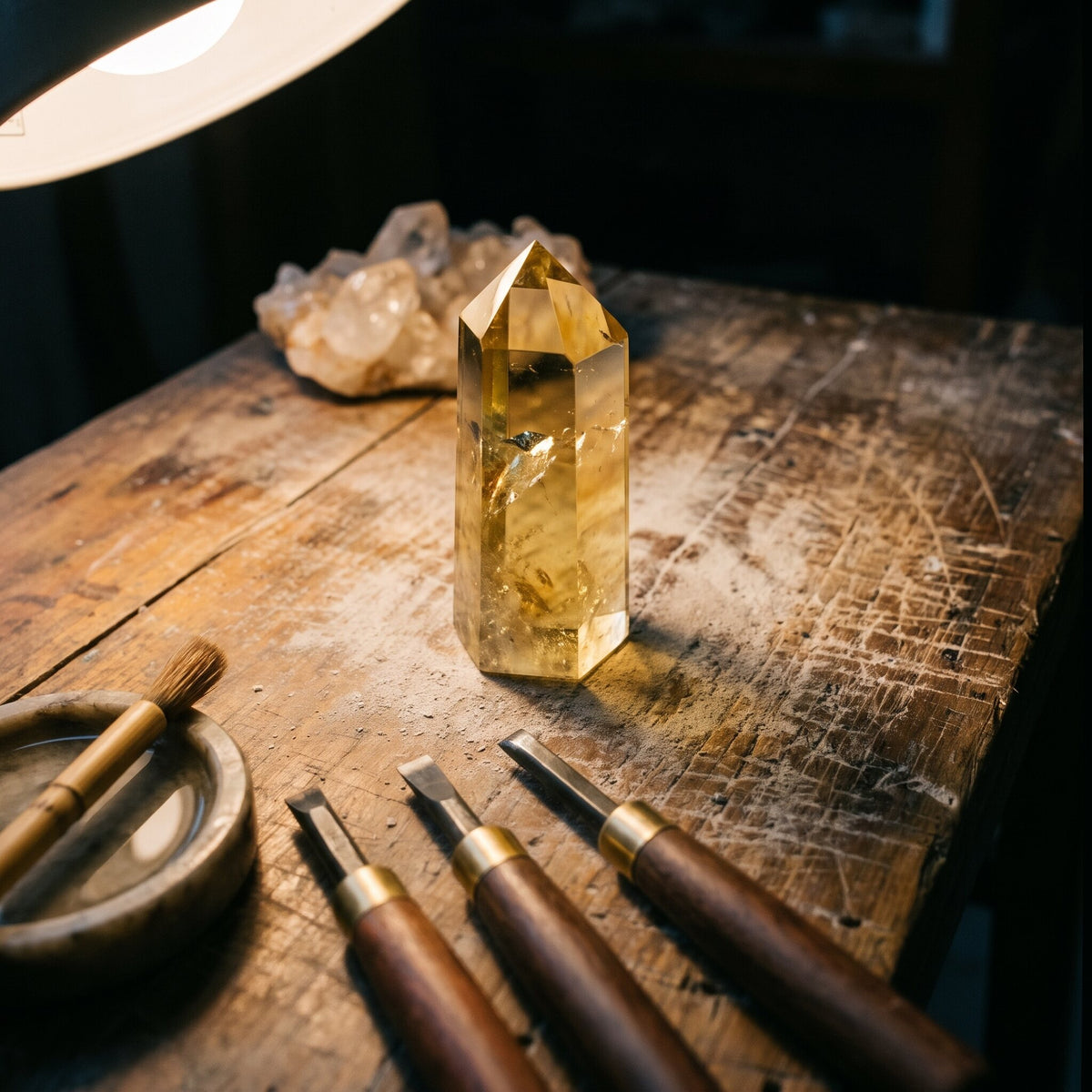 Citrine Crystal Tower – Direction & Focus — craft