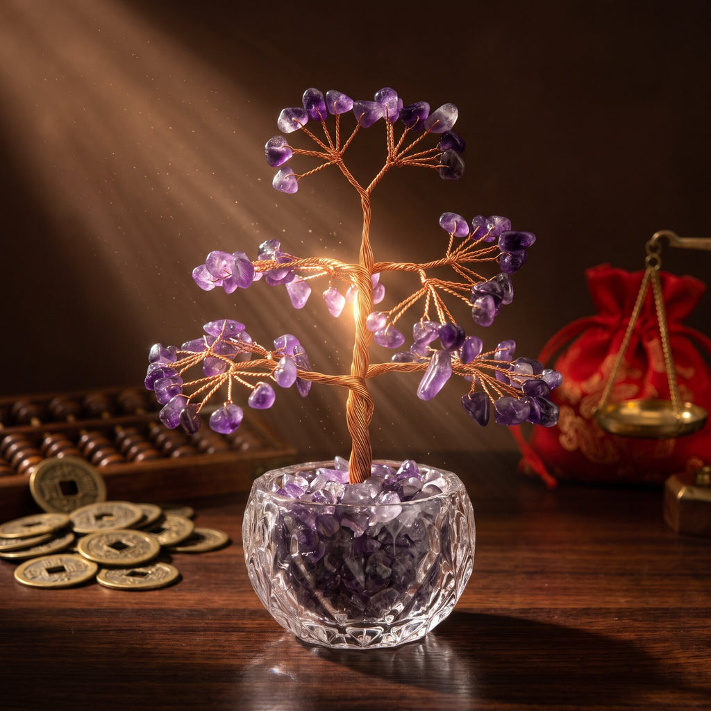 Amethyst Fortune Tree – Wealth That Keeps Producing — energy