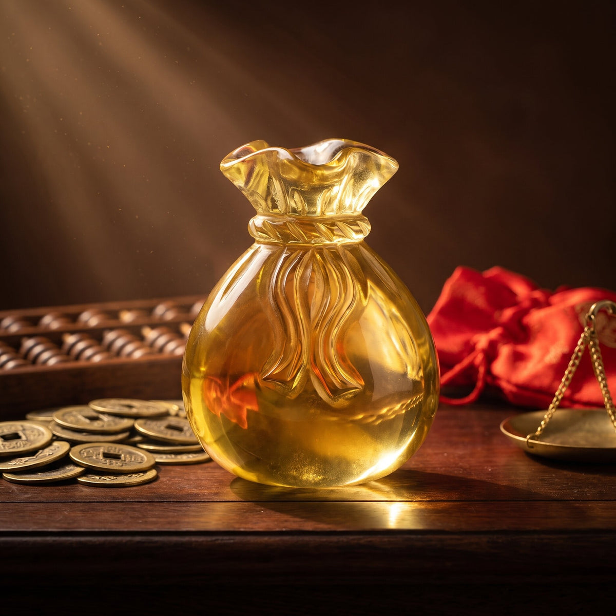 Citrine Money Bag – Holding What You Earn — energy