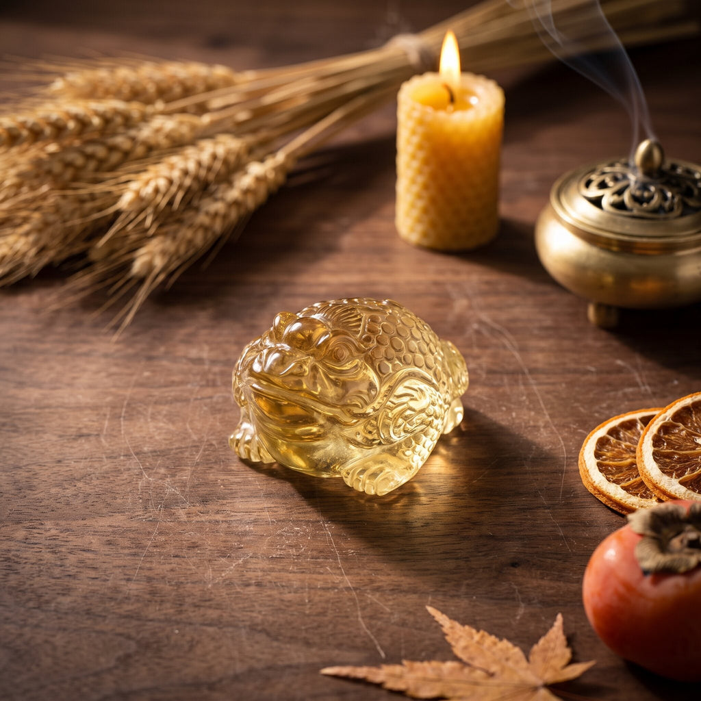 Citrine Money Toad – Wealth Coming In — main