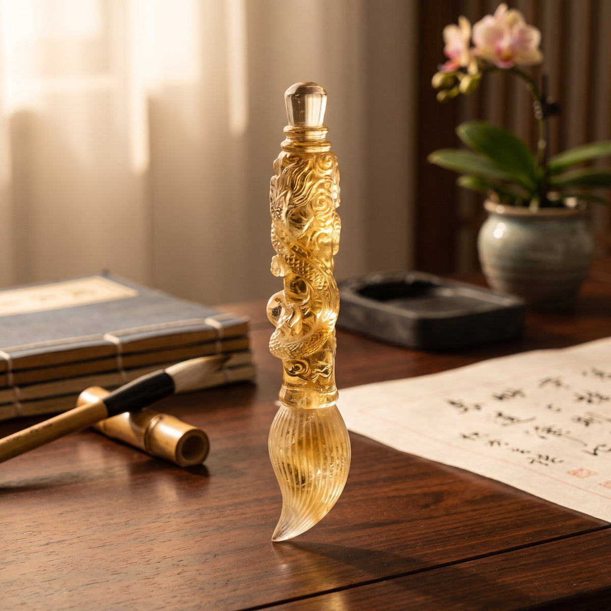 Citrine Wenchang Brush – Study & Expression — main
