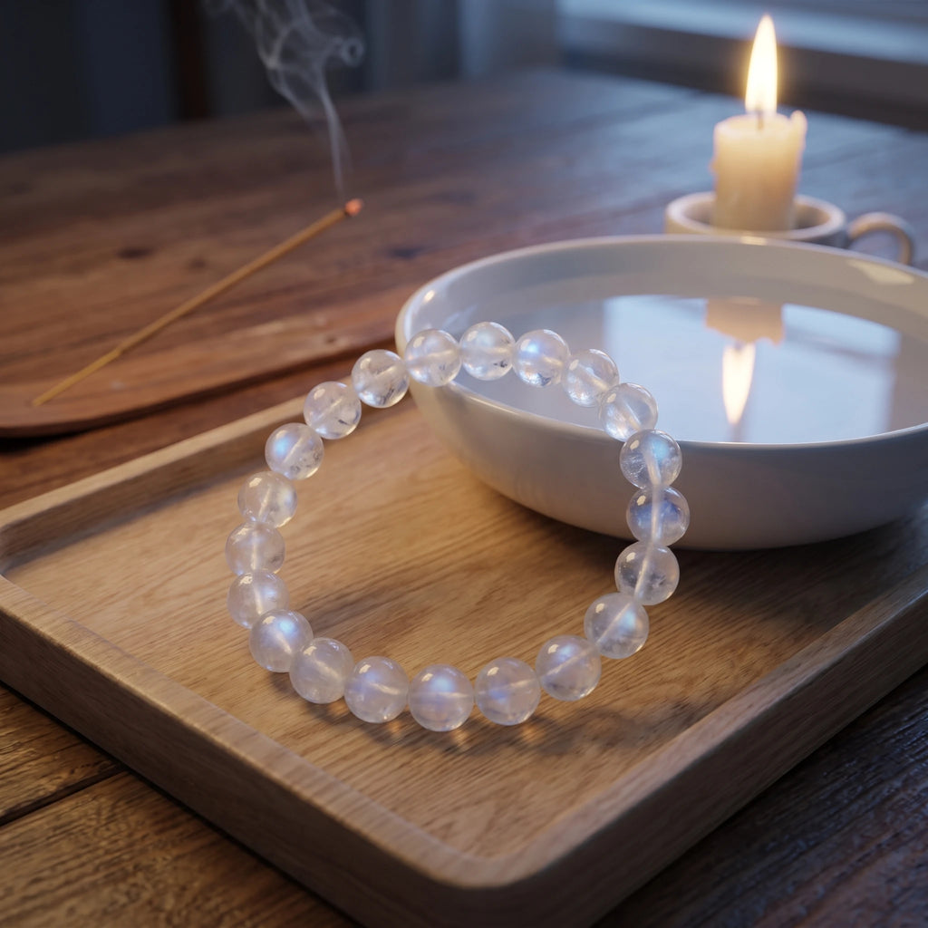 Moonstone bracelet, alternate angle 6 — EneraField