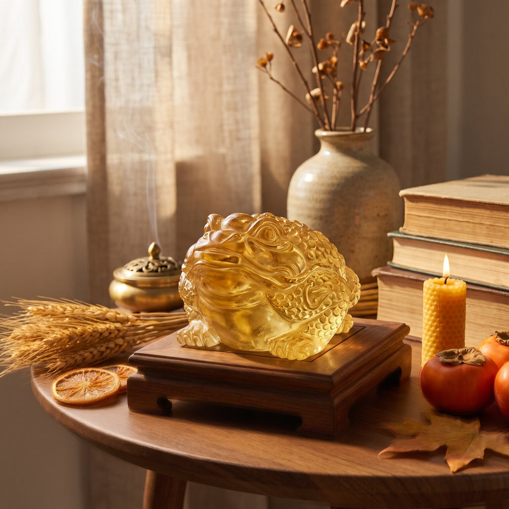 Citrine Money Toad – Wealth Coming In — scene