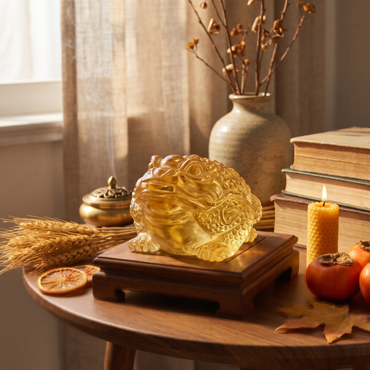 Citrine Money Toad – Wealth Coming In — scene
