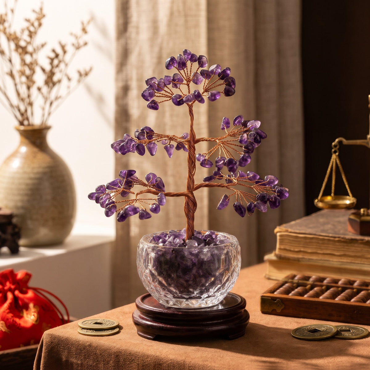 Amethyst Fortune Tree – Wealth That Keeps Producing — scene
