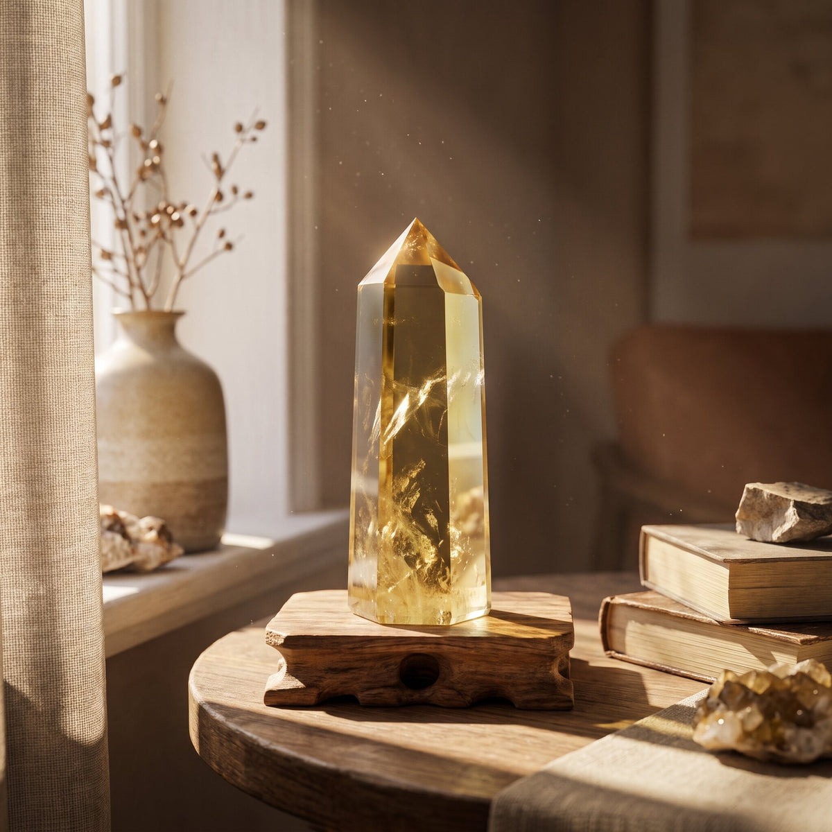 Citrine Crystal Tower – Direction & Focus — scene