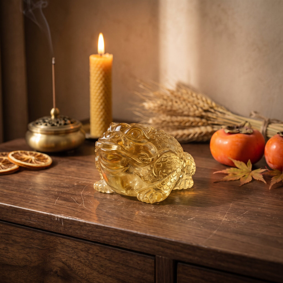 Citrine Money Toad – Wealth Coming In — wear